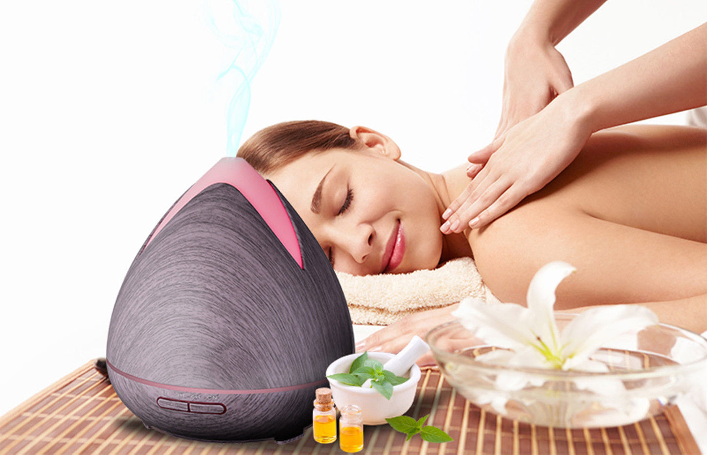 PureSpa Ultrasonic Diffuser - Violet-1927503844665856004