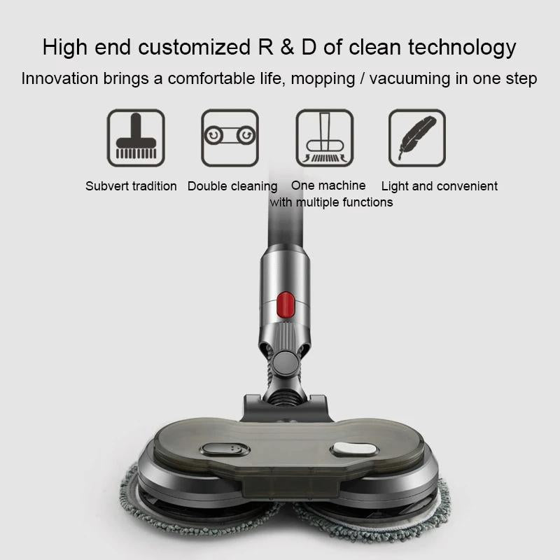 Electric Mop Head With Water Tank For Dyson V7 / V8 / V10 / V11 - Household Floor Cleaning-1915198361623990275