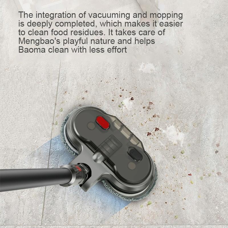 Electric Mop Head With Water Tank For Dyson V7 / V8 / V10 / V11 - Household Floor Cleaning-1915198361623990276