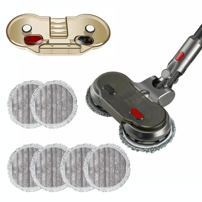 Electric Mop Head With Water Tank For Dyson V7 / V8 / V10 / V11 - Household Floor Cleaning-1915198361623990279