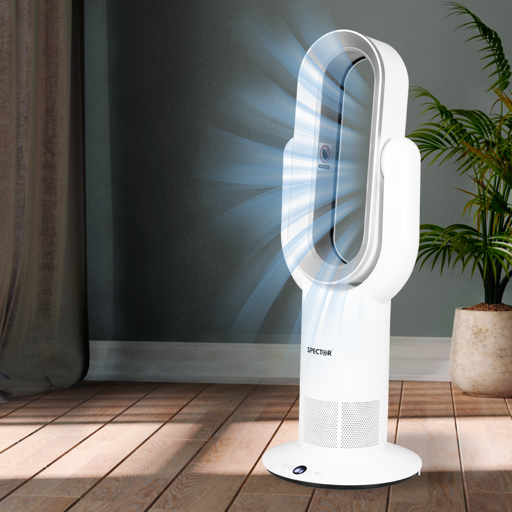 Spector Bladeless Fan Electric Cooler Silver-1910113052167114758