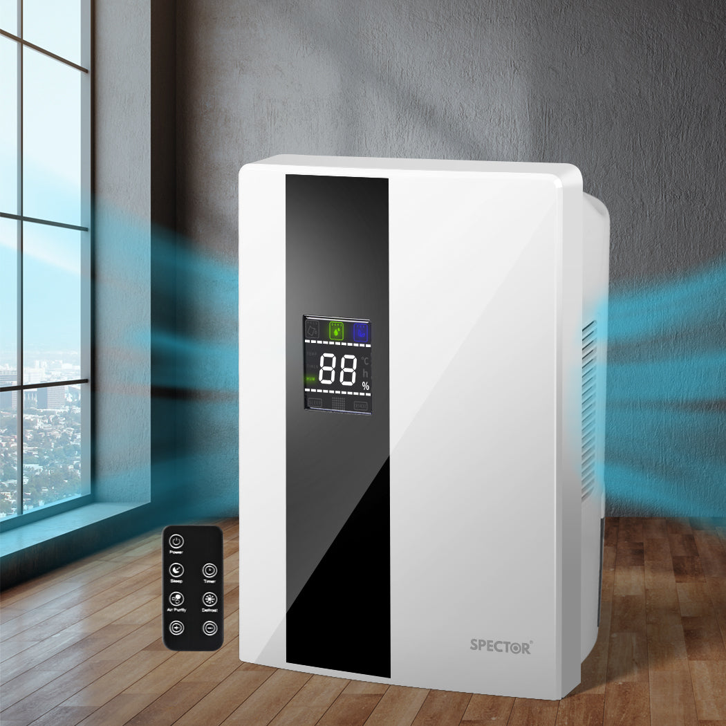 Spector Dehumidifier Air Purifier 2200ml White-1910113175043444742