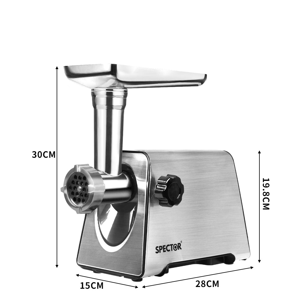 Spector 2500W Electric Meat Grinder-1919892864347803650