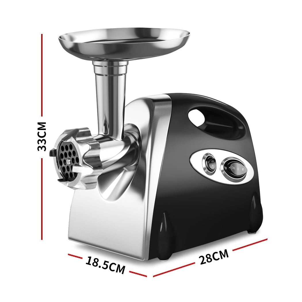 800W Electric Meat Grinder Mincer Sausage Black-1910112868804726786