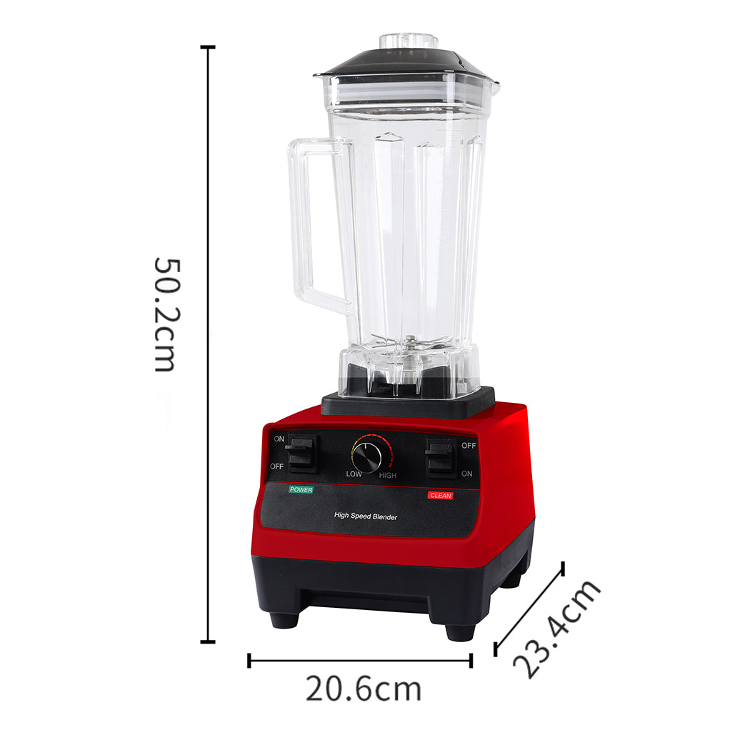 Spector 2L Commercial Blender Smoothie Red-1919892908979392514