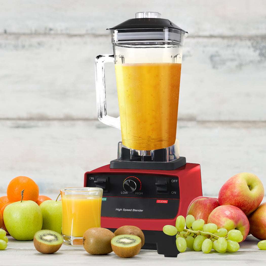 Spector 2L Commercial Blender Smoothie Red-1919892908979392519