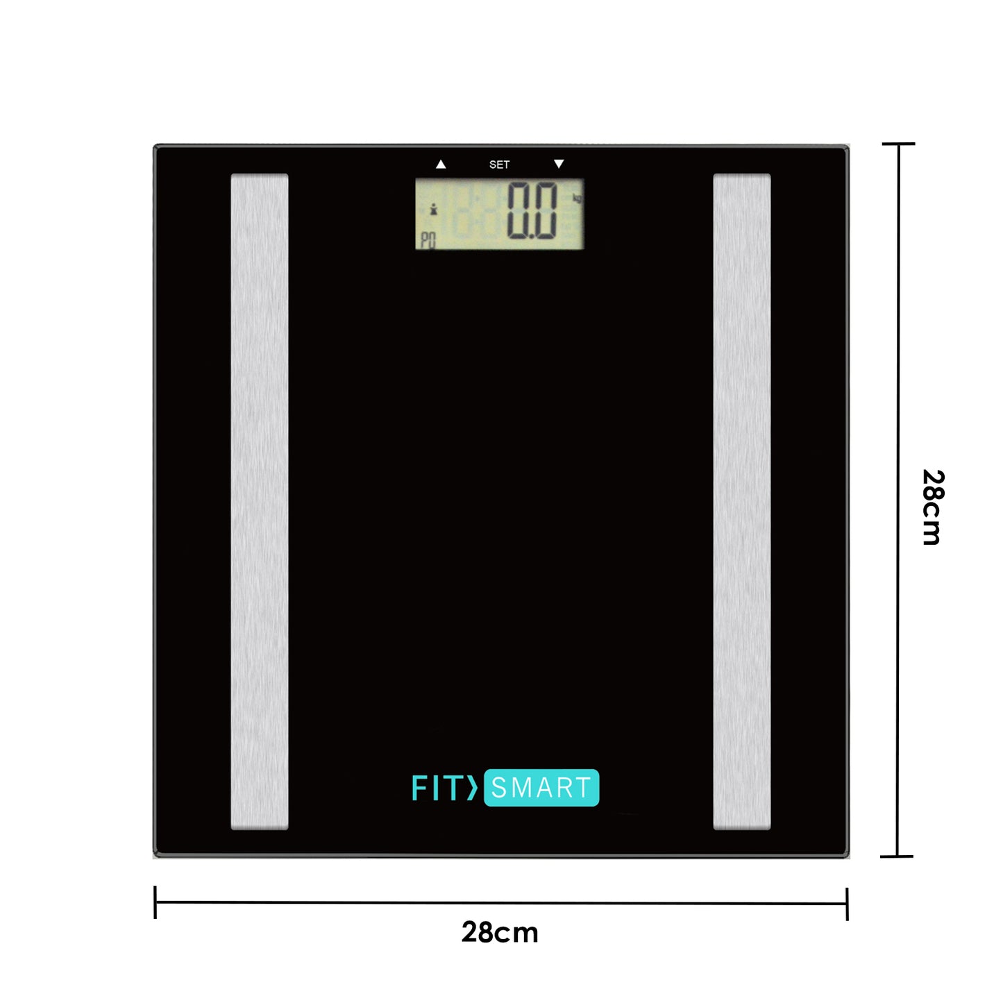 Fit Smart Electronic Body Fat Scale with 7 in 1 Body Analyser-1927503845928341506