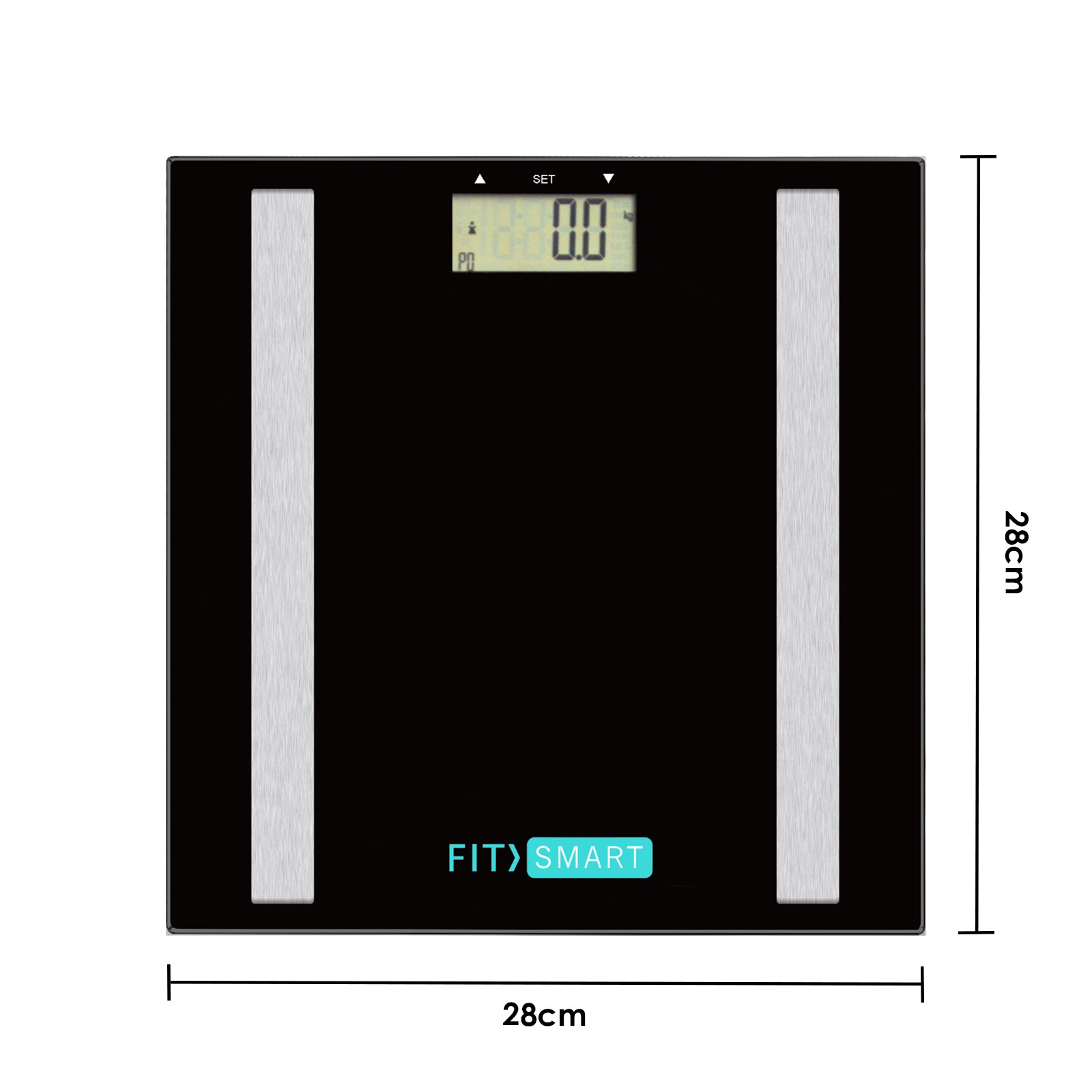 Fit Smart Electronic Body Fat Scale with 7 in 1 Body Analyser-1927503845928341506