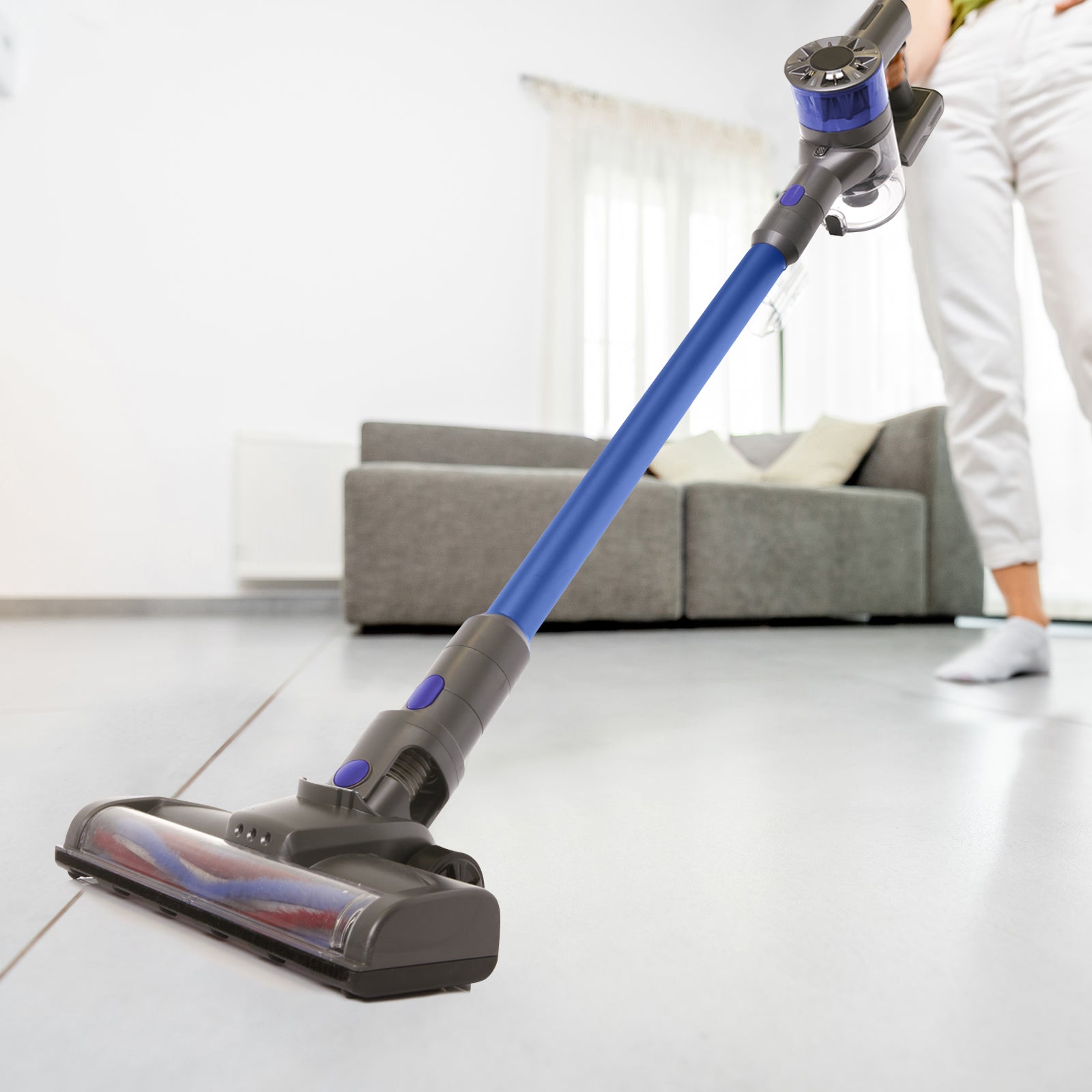 My Genie X5 Cordless Vacuum Cleaner - Blue-1927503846750425088