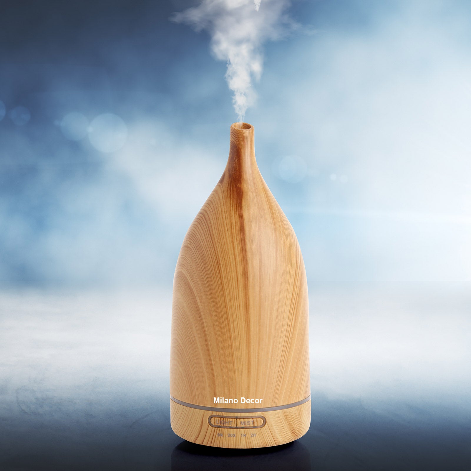 Milano Decor 100ml Ultrasonic Aroma Diffuser - Light Wood-1927503845009788930