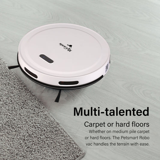 MyGenie Smart Robotic Vacuum Cleaner - White-1927503846259691521
