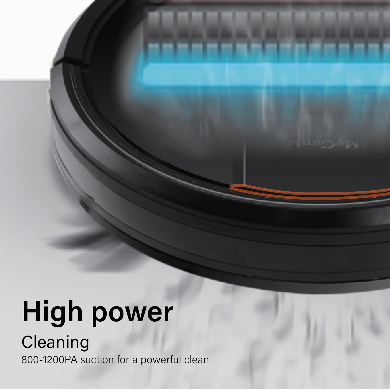 MyGenie Smart Robotic Vacuum Cleaner - White-1927503846259691525