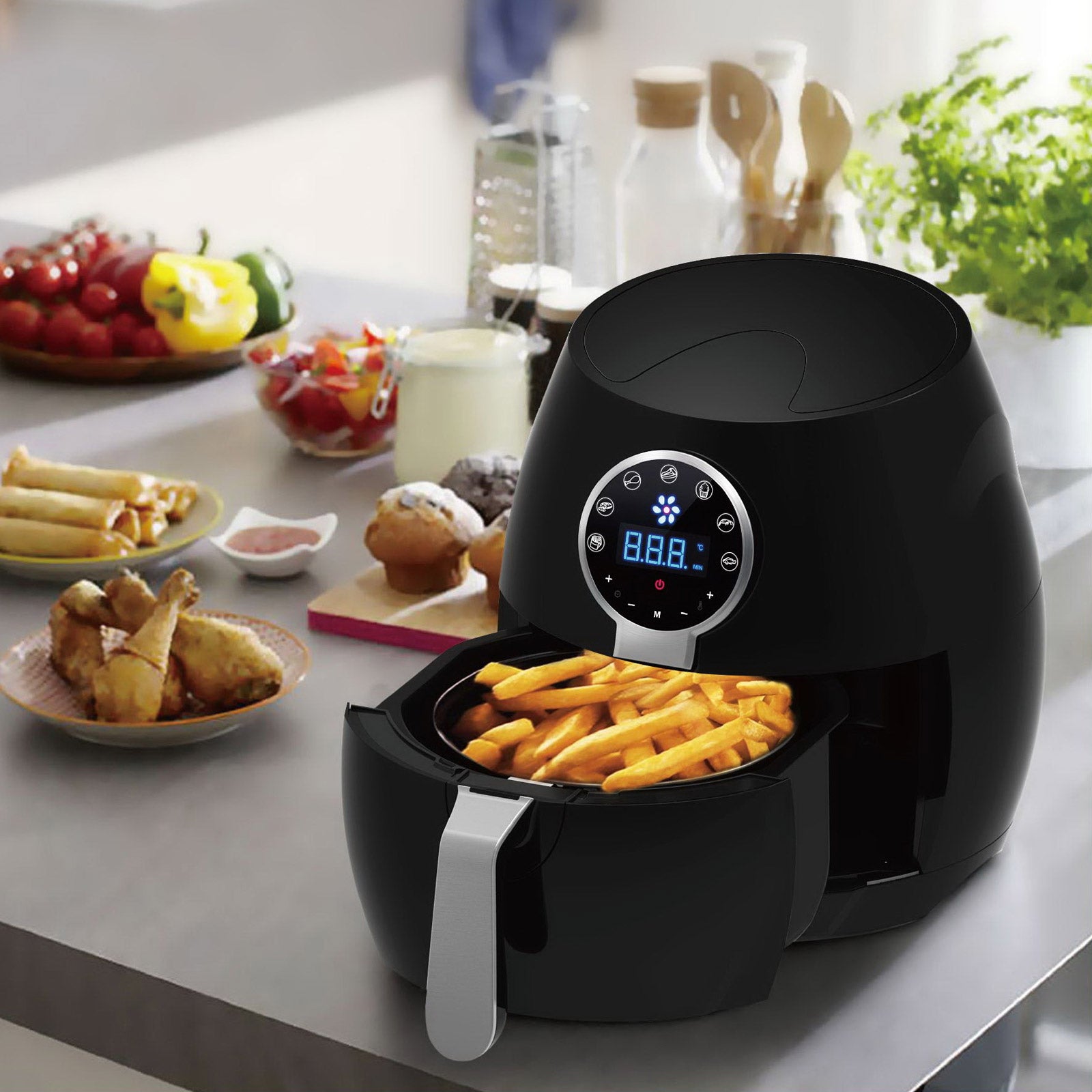 Kitchen Couture Air Fryer 5L Digital-1927503841981501442