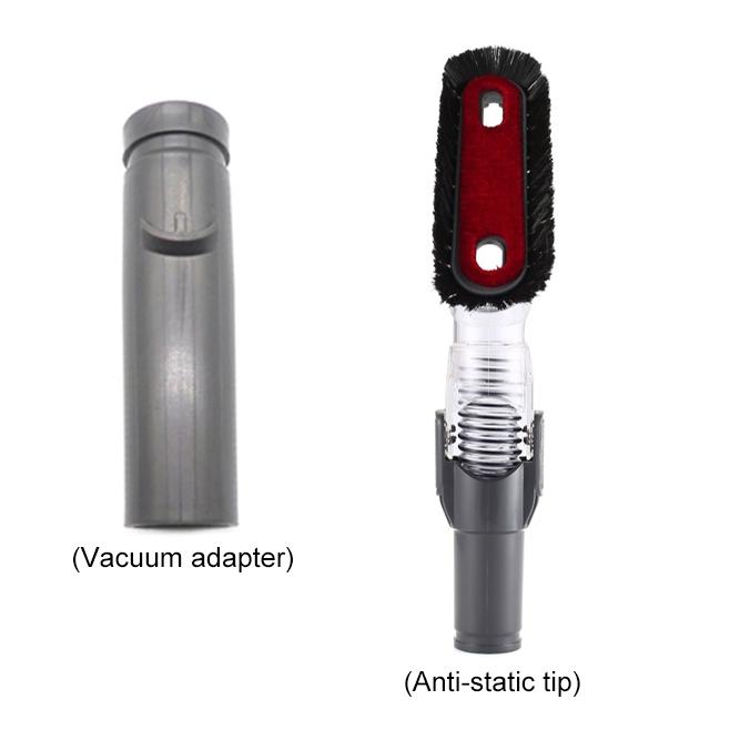2-In-1 Bendable Anti-Static Suction Head Kit For Dyson V6 Vacuum-1915197553599713281