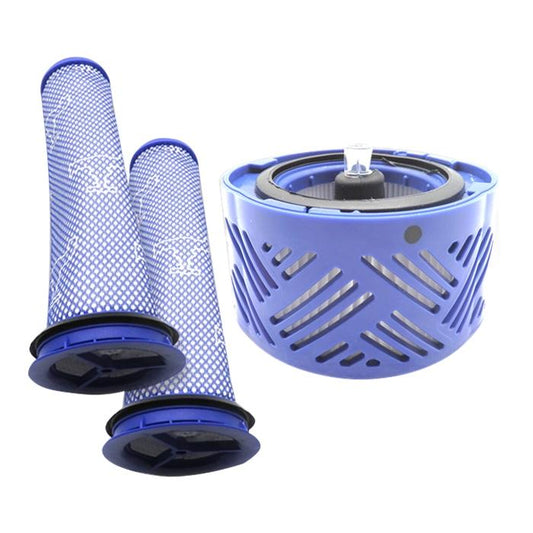 3-In-1 Rear Filter & 2 Pre-Filters For Dyson V6 Vacuum - Accessories-1915197405742108673