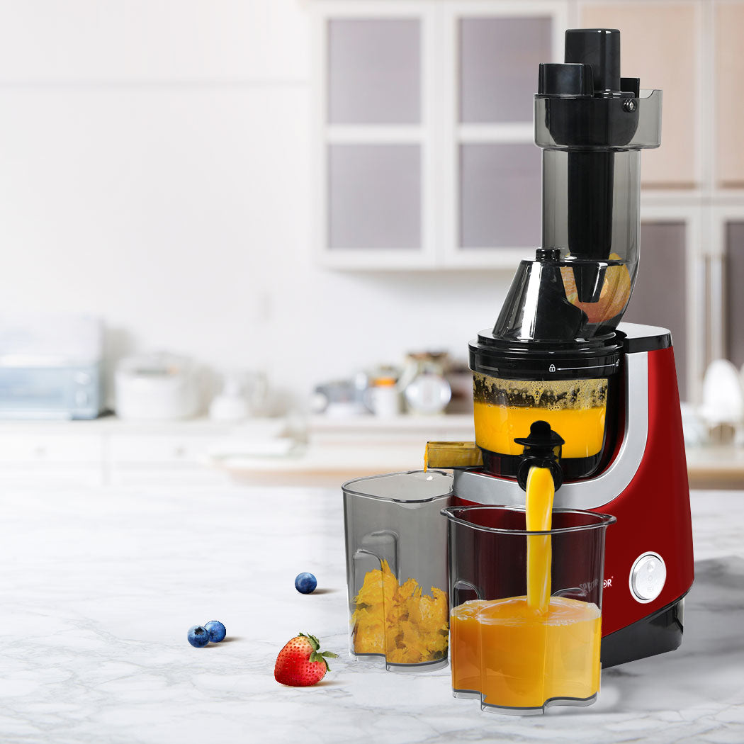 Spector Cold Press Slow Juicer Whole Red-1910113131061972998