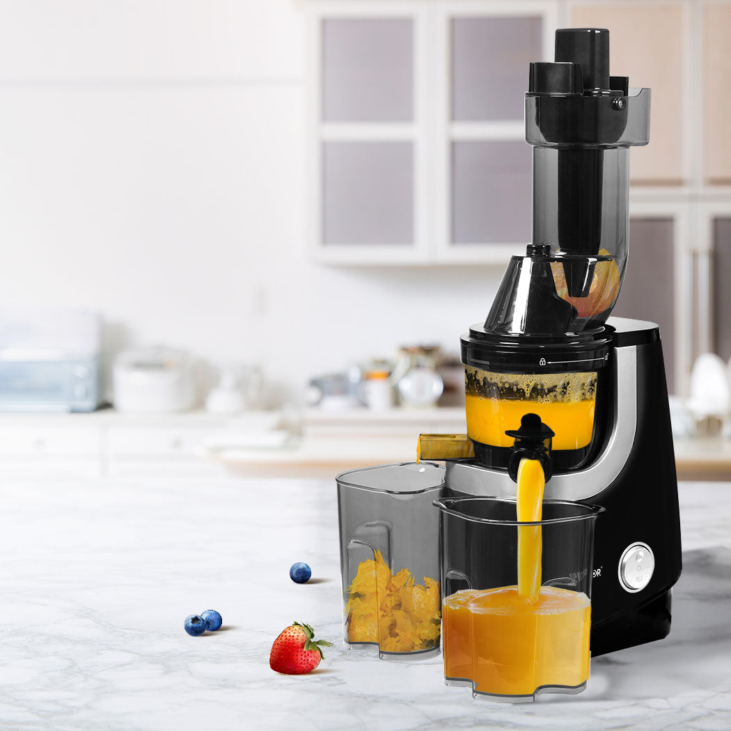 Spector Slow Juicer Cold Press Whole Black-1910113130894200838