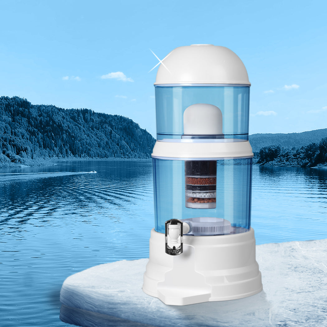 16L Benchtop Water Filter Purifier 8 16 Litre-1910112323796865030