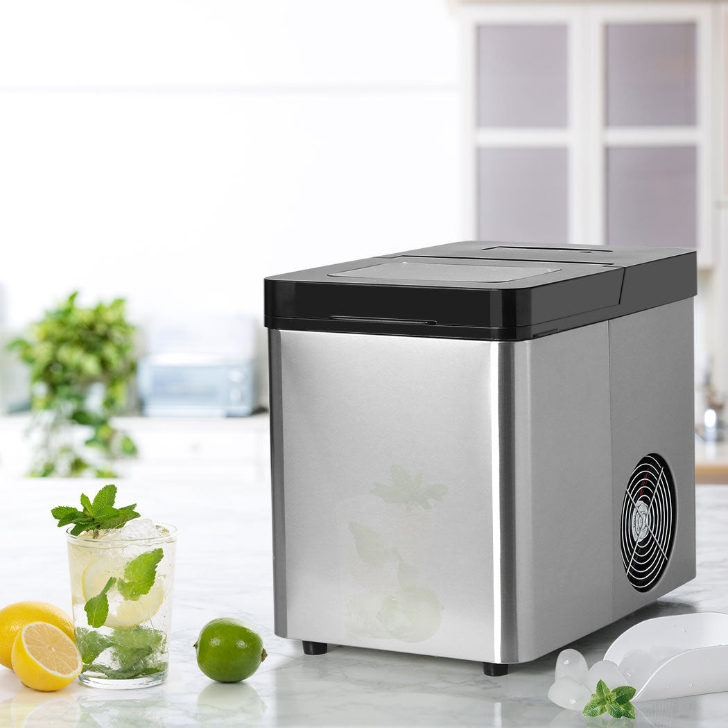 Spector Ice Maker Commercial 2.1L Portable Silver-1910113131393323014