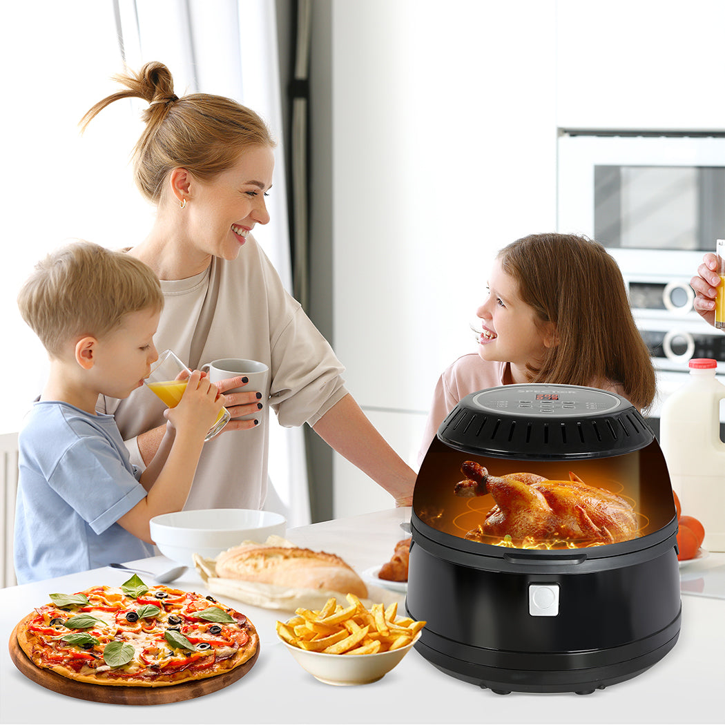 Spector 12L Air Fryer Convection Oven Black Colour-1910113055774216198