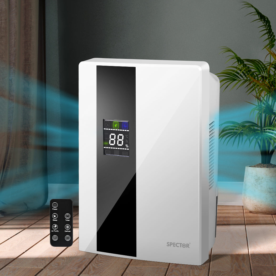 Spector Dehumidifier Air Purifier 2200ml White-1910113175043444743