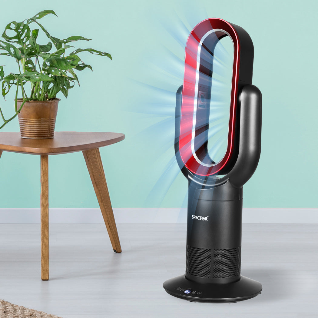 Spector Bladeless Fan Cooler Heater Red-1910113052494270471