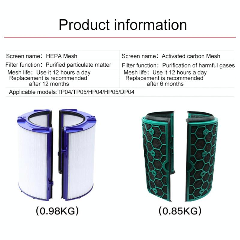 Compatible Air Purifier Filter For Dyson Tp04 / Dp04 / Hp04-1915198106438340611