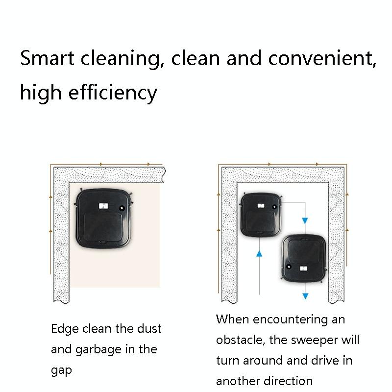 Smart Usb Sweeping Machine - 3-In-1 Charging-1915197829438115843