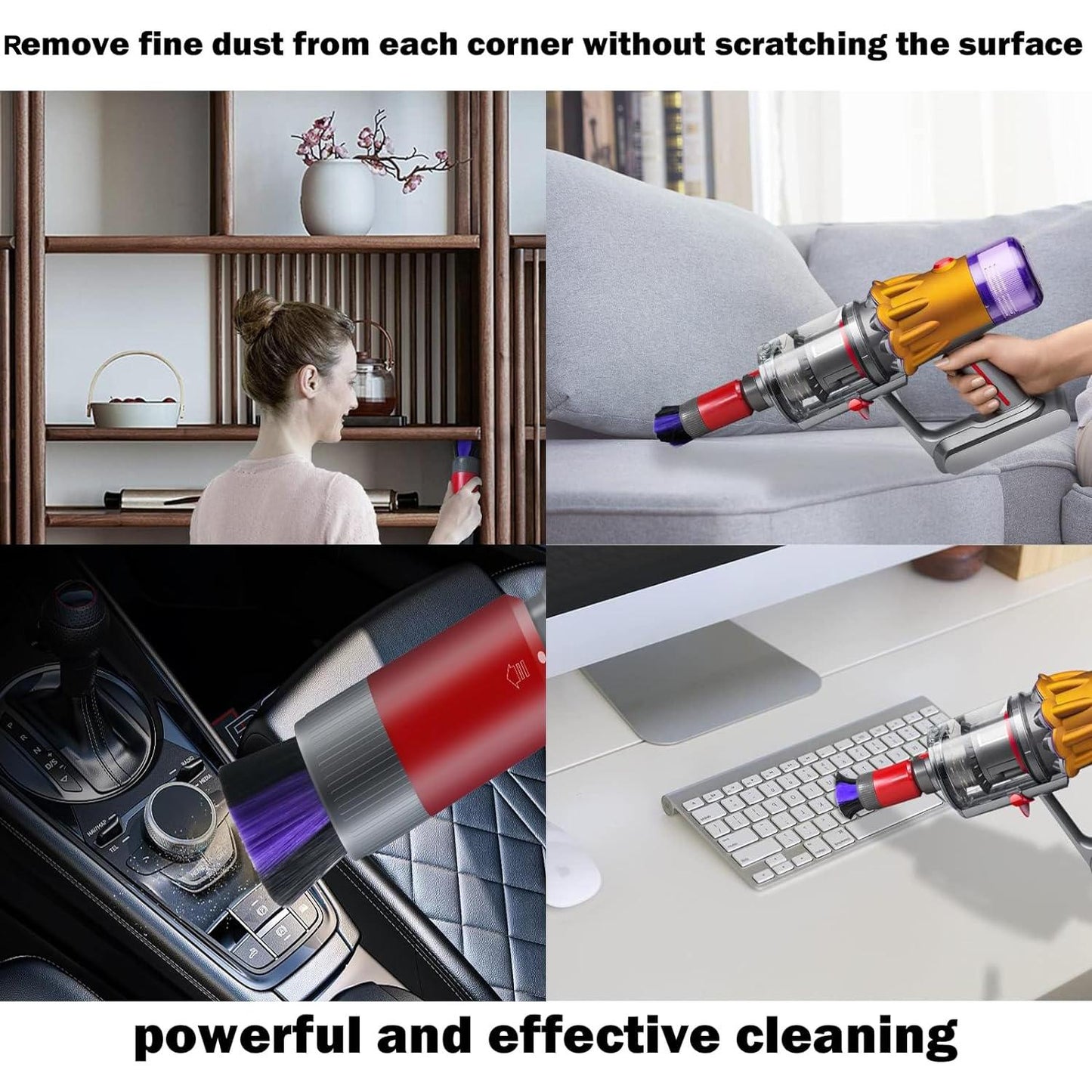 Soft Bristle Dusting Brush For Dyson Vacs V7-V15-1915197546213543943