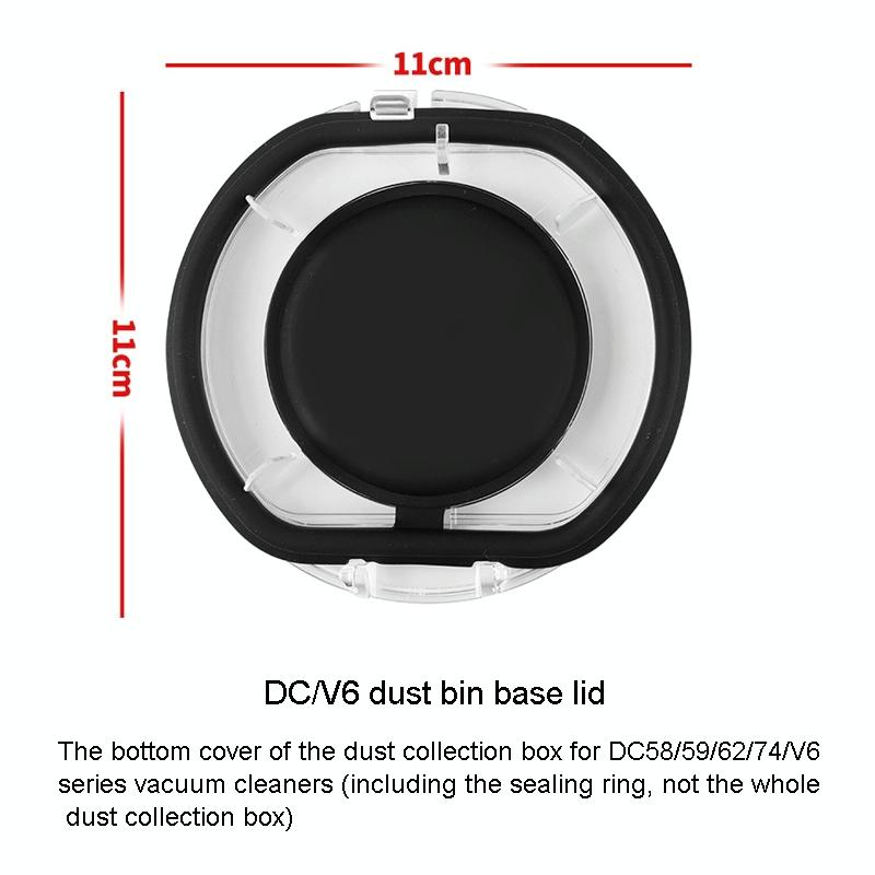 Dyson V6 Vacuum Dust Bin Lid - Replacement Accessory-1922443460565143553