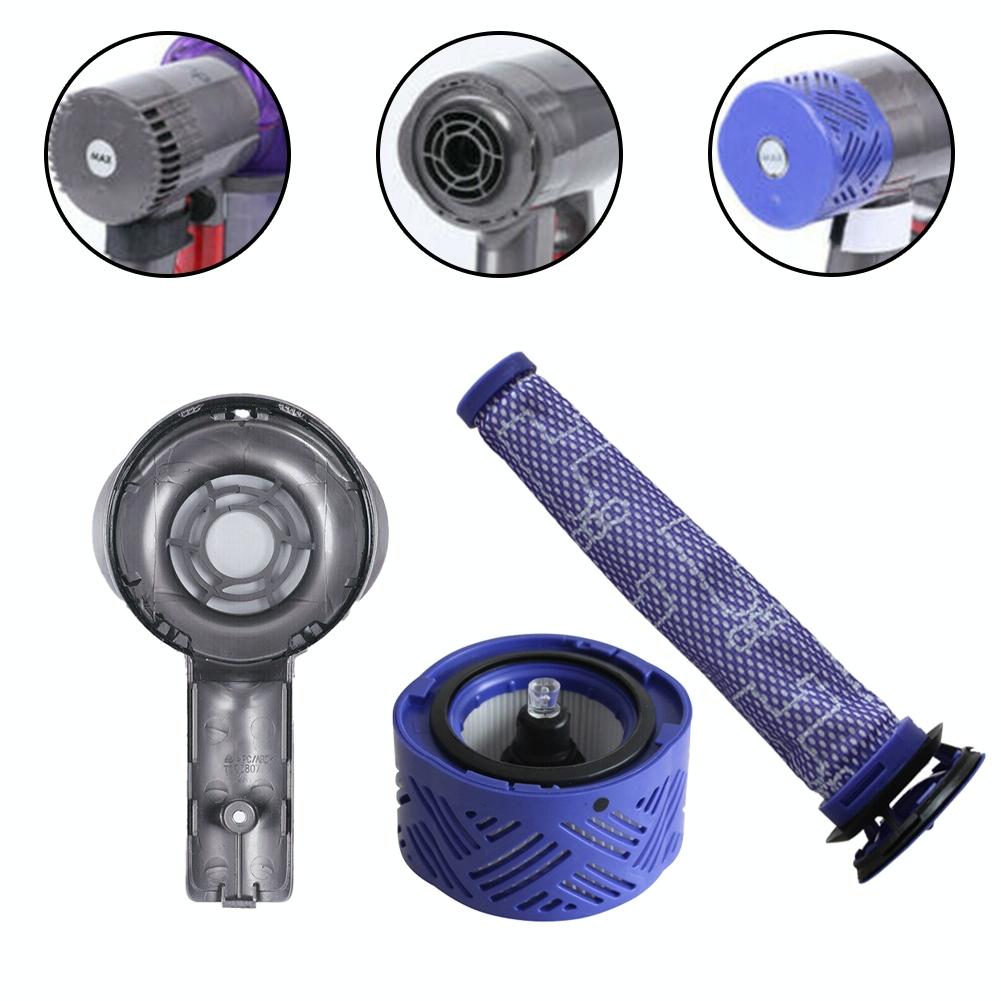 Rear Motor Cover & Filter Set For Dyson V6 Vacuum-1915198272172068865
