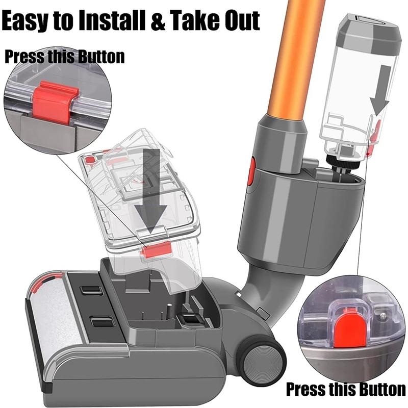 For Dyson V7 V8 V10 V11 V15 Vacuum Cleaner Electric Mop Head Floor Scrubber Head-1922443461223649284