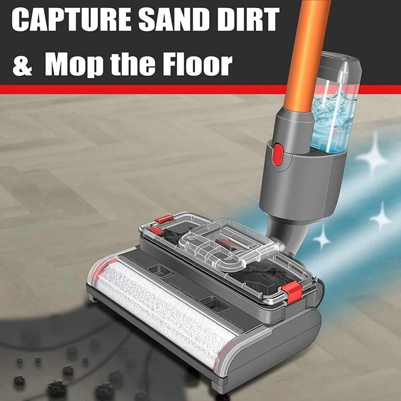For Dyson V7 V8 V10 V11 V15 Vacuum Cleaner Electric Mop Head Floor Scrubber Head-1922443461223649286