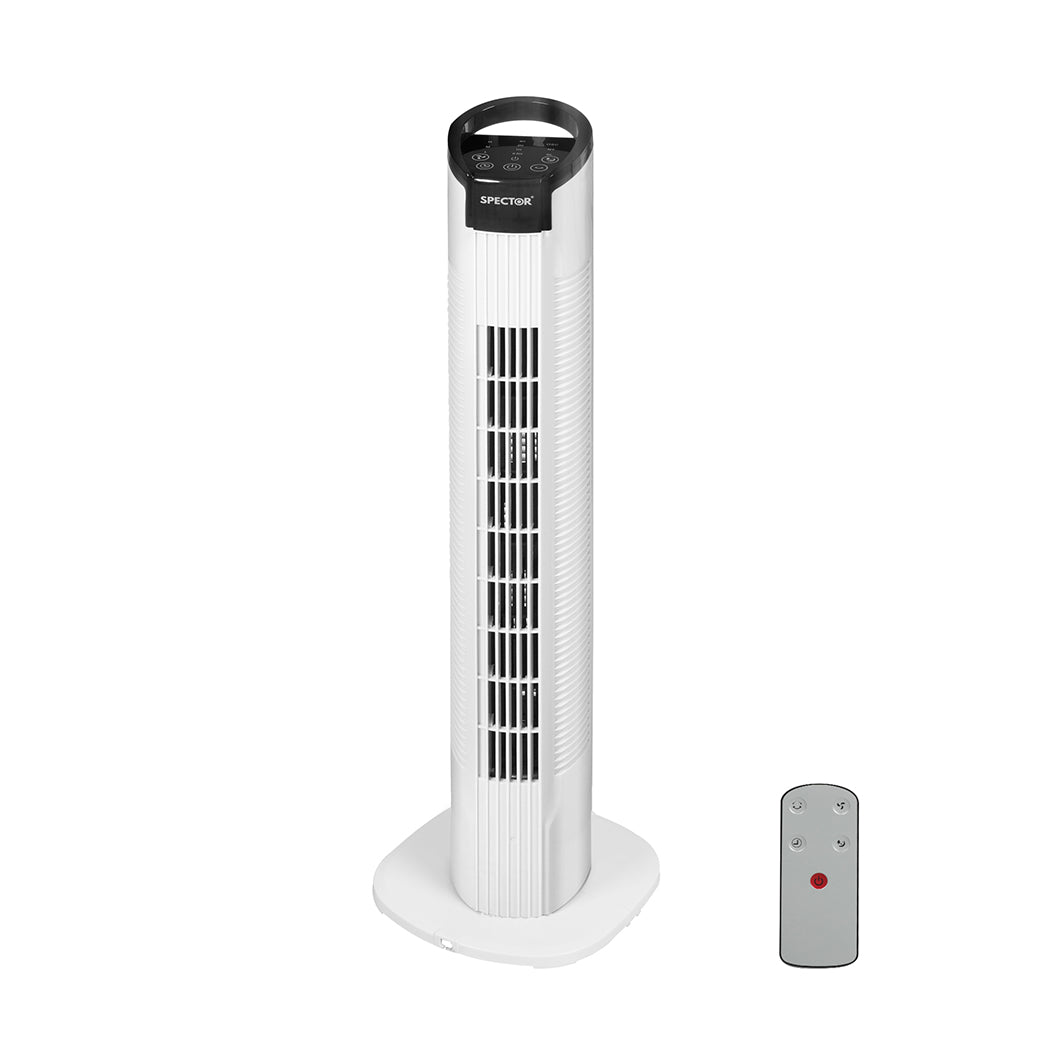 Spector 50W Tower Fan Bladeless Fan White-1919892879900282880