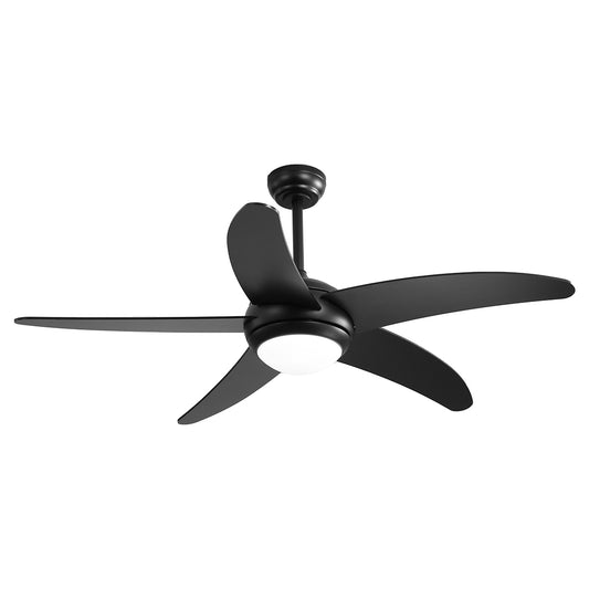 Spector 52'' Ceiling Fan LED Light DC Black-1910113053270216705