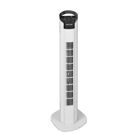 Spector 50W Tower Fan Bladeless Fan White-1919892879900282881