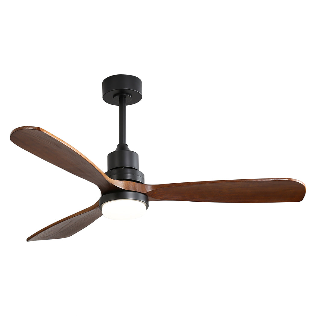 Spector 52'' Wood Ceiling Fan DC Motor Walnut-1910113053731590145