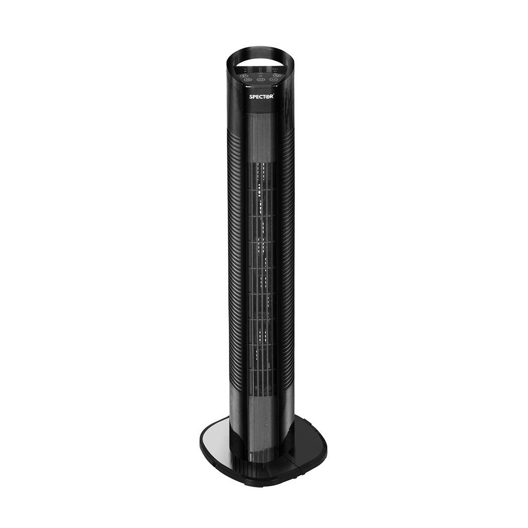 Spector 50W Tower Fan Bladeless Fan Black-1919892879698956289
