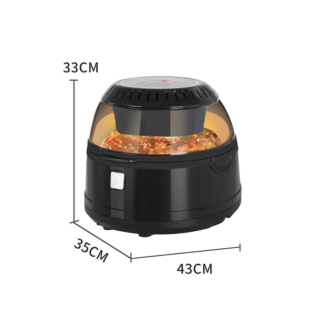 Spector 12L Air Fryer Convection Oven Black Colour-1910113055774216194