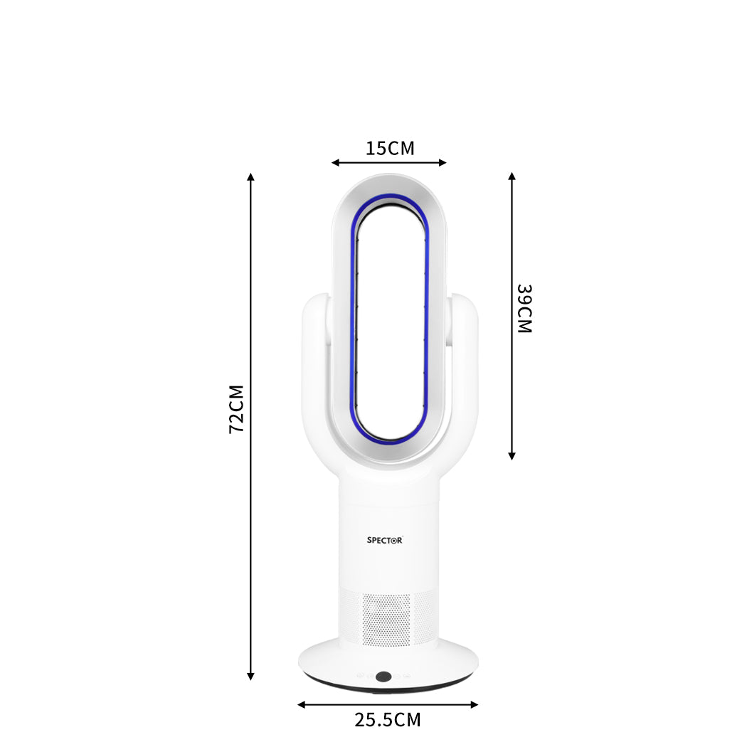 Spector Bladeless Electric Fan Cooler Blue-1910113052011925506