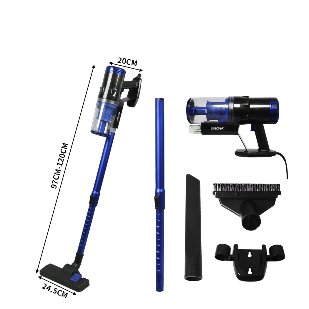 Spector Vacuum Cleaner Corded Stick Blue-1910112510804103170