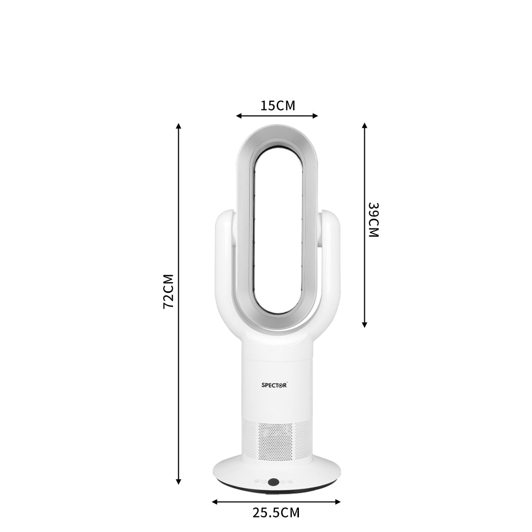 Spector Bladeless Fan Electric Cooler Silver-1910113052167114754