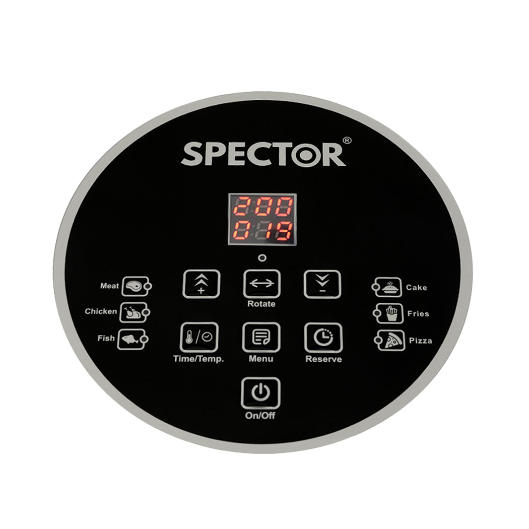 Spector 12L Air Fryer Convection Oven Black Colour-1910113055774216196