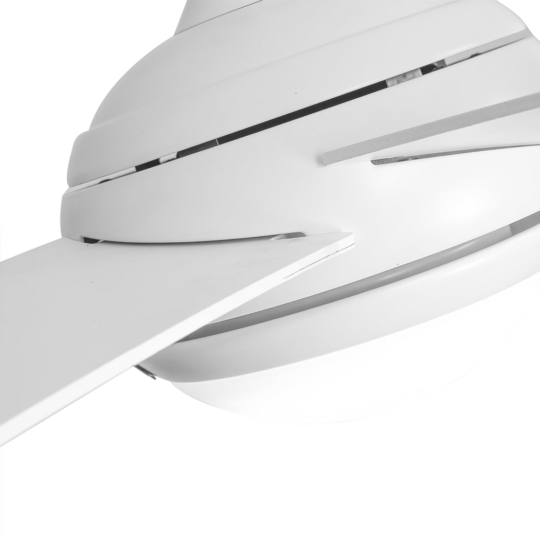 Spector Ceiling Fan 52'' DC Motor Wood White-1910113053421211652