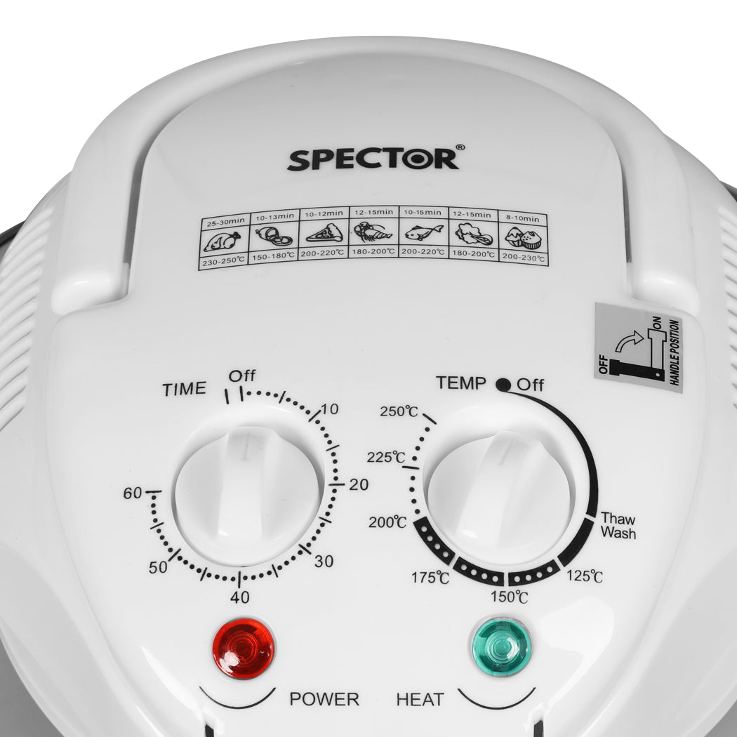 Spector Air Fryer Electric Convection White-1910113055589666820