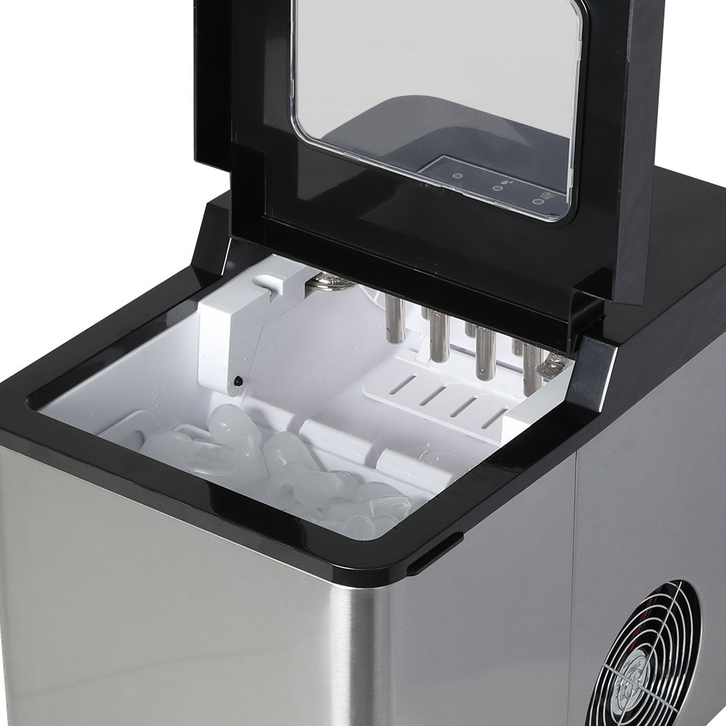 Spector Ice Maker Commercial 2.1L Portable Silver-1910113131393323012